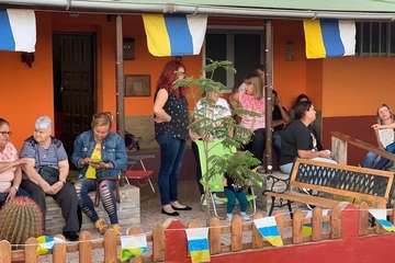 Animado concurso de repostería en el Caserío de Gando (Foto TA)